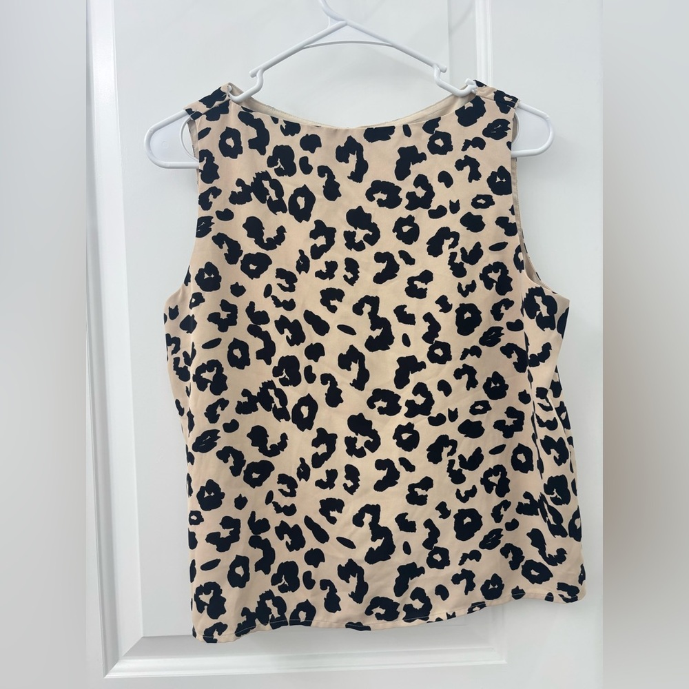 Abercrombie & fitch cheetah print tank top